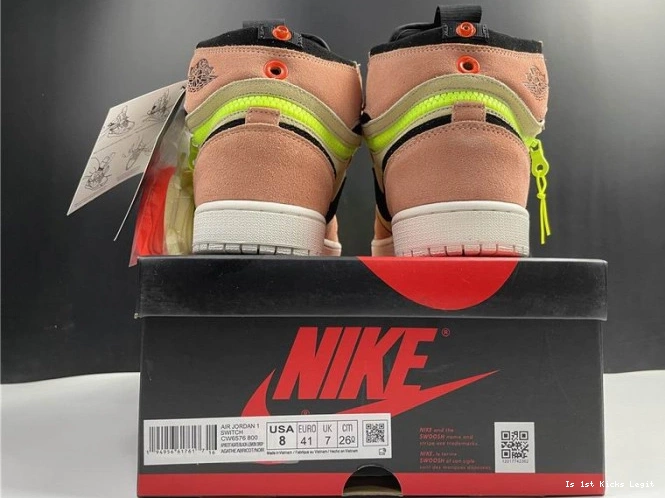 Peach CW6576-800 Air 1 Switch High Jordan 0810